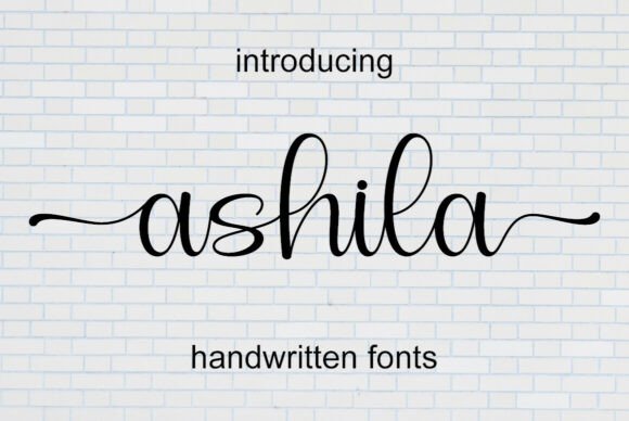 Ashila Font: Elevating Web Design with Elegant Script