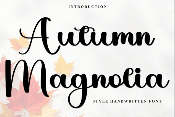 Autumn Magnolia Font: Elevating Digital Brand Identity