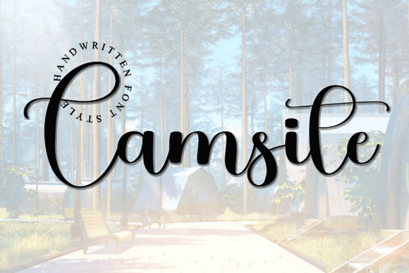 Camsite Font: Adding Soft Character to Web Layouts