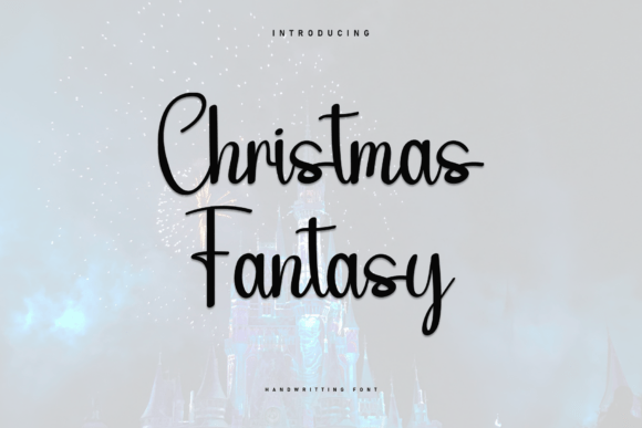 Christmas Fantasy Font: Cozy Script for Web Design