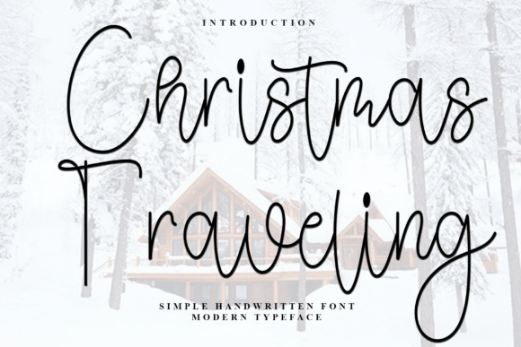 Christmas Traveling Font: A Designer’s Holiday Branding Test
