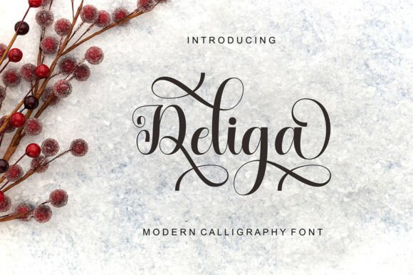 Deliga Font: Elevating Editorial Design with Soft Elegance