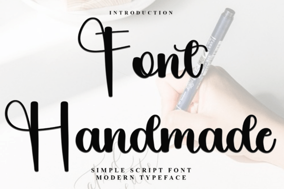 Font Handmade: A Script Typeface for Campaigns