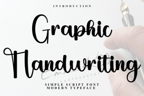Graphic Handwriting Font for Modern Campaigns