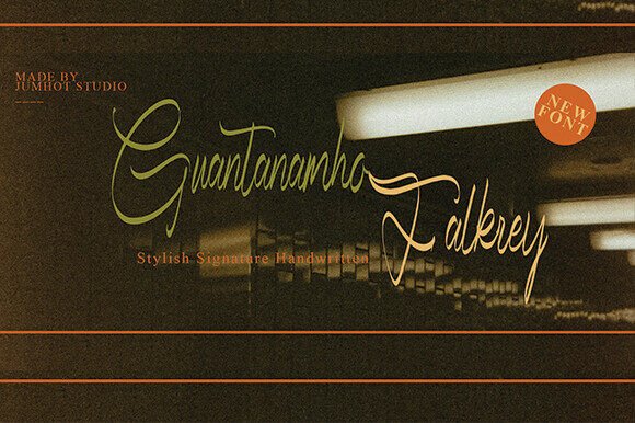 Guantanamho Falkrey Font: A Campaign Design Review
