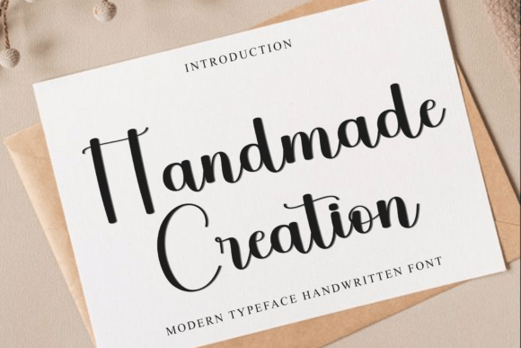 Handmade Creation Font: Elevating Small Business Branding