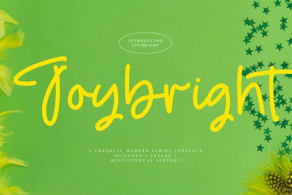 Joybright Font: Elevate Your Small Business Branding