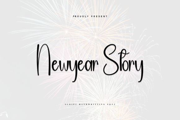 Newyear Story Font: A Designer’s Branding Test