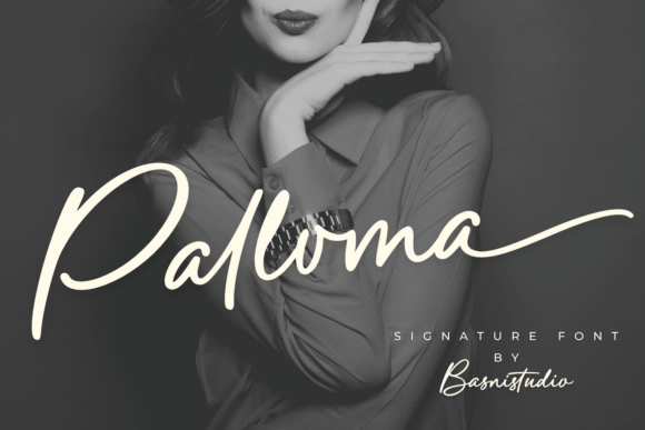 Palloma Font: A Modern Script for Editorial Design