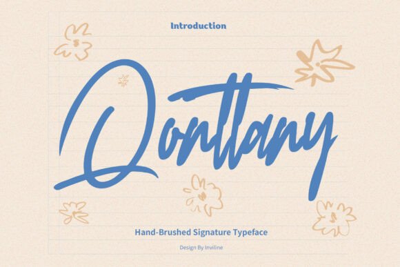 Qonttany Font: Elevating Digital Brand Identity