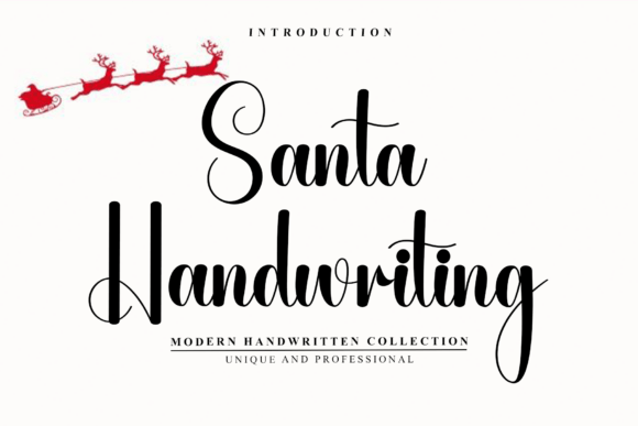 Santa Handwriting Font: Elevating Editorial Design
