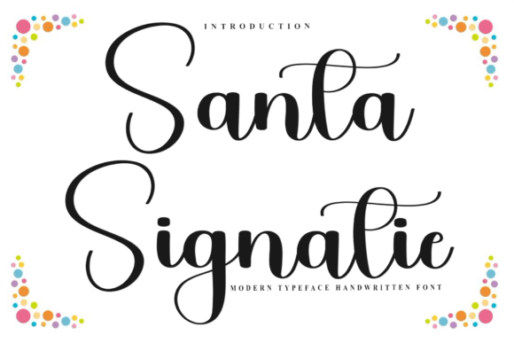 Santa Signatie Font: Adding Festive Charm to Brand Identity