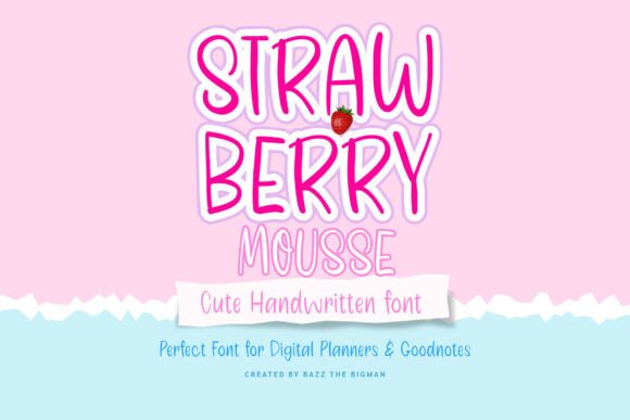 Strawberry Mousse Font: Elevating Small Business Branding