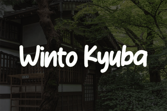 Winto Kyuba Font: Elevating Small Business Branding