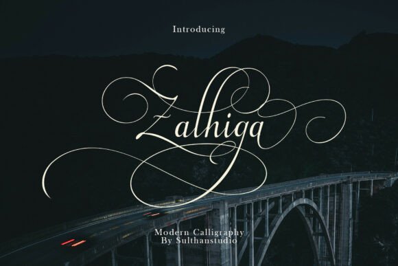 Zalhiga Font: Elevating Small Business Branding